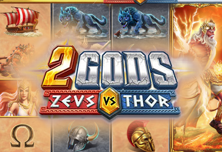 2 Gods Zeus vs Thor - 4ThePlayer slot at MonacoBet Kasino Casino
