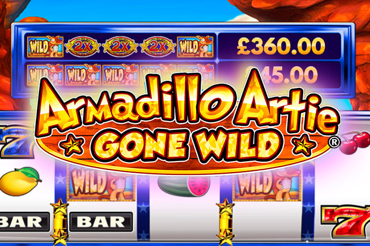 Armadillo Artie Gone Wild - DWG slot at MonacoBet Kasino Casino