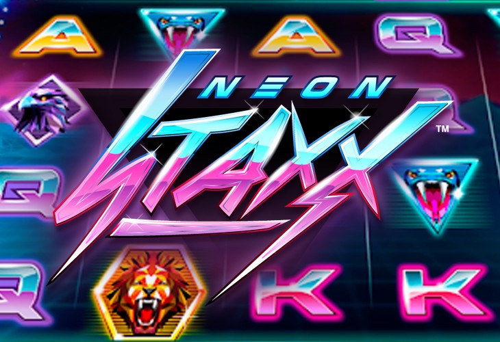Neon Staxx - NetEnt slot at MonacoBet Kasino Casino